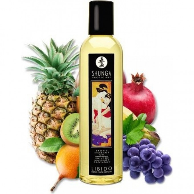 Масло массажное SHUNGA LIBIDO - EXOTIC FRUIT (ИНСТИНКТ ВЛЕЧЕНИЯ - ЭКЗОТИЧЕСКИЕ ФРУКТЫ) 1004 SG