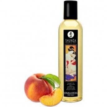 Масло массажное SHUNGA STIMULATION - PEACH (АКТИВНЫЙ ПЕРСИК) 1007 SG Масло массажное SHUNGA STIMULATION - PEACH (АКТИВНЫЙ ПЕРСИК) 1007 SG